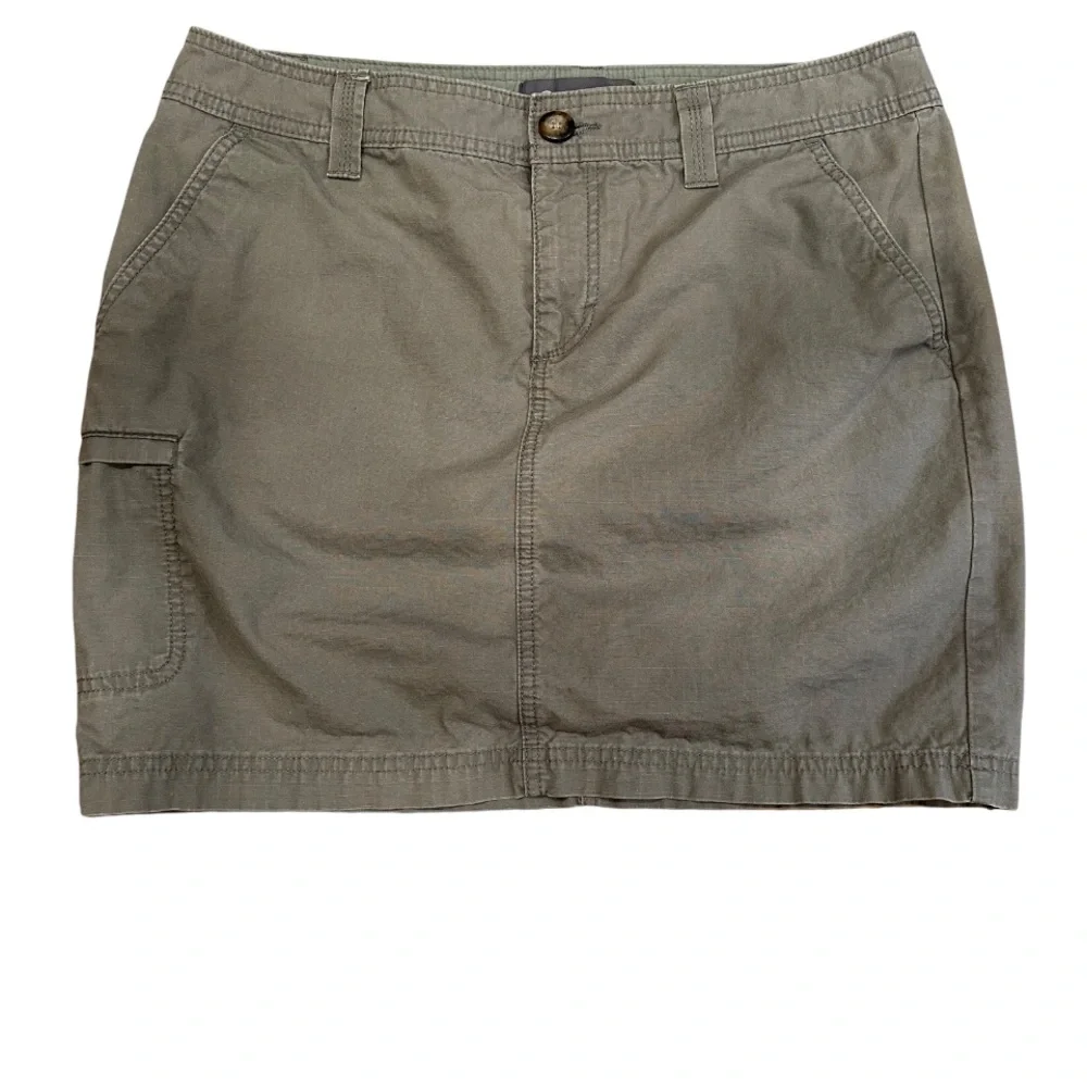 Eddie Bauer Olive Skirt Size‎ 8